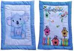 Ondoll Cotton King Sized Bedding Set (Blue_Blue6)