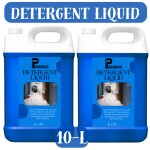 PISHARNATH detergent liquid blue 10Liter for Front Load Machine With Natural & Organic Cleaning Agents