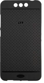 Vakibo Lyf Earth 1 Black Rubber, Silicon Grip Case Back Cover