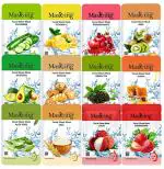 MasKing Beauty Facial Sheet Mask| Natural Sheet Mask Ingredients | Ideal for Women & Men| Combo Pack of 12 (240ml)