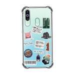 Emble Label Enjoy Today Soft Silicone Case For Samsung Galaxy M40 ( TPU | Soft ,Samsung Galaxy M40 | Multicolor )