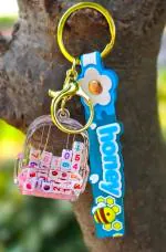 OFM, Blue Bag Keychain Best For Gifting
