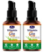 Mapril Vitamin C Serum for Increase Skin Glow & Brightening Skin Tone & Reduce Acne/Pimples, Dark Spots, Scars, Wrinkles Serum (30ml Each, Pack of 2)