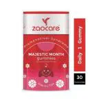 Zaocare Majestic Month Gummies For Premenstrual Syndrome & Period Pain Relief | 100% Vegan | 1 Gummy a Day