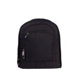 BagsRUs Black Polyester Casual Backpack for Boys and Girls 33cm
