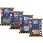 Nature's Quest Millets Combo Pack of 4-3600 Gms| White Jowar 900g, Yellow Jowar 900g, Bajra 900g, Ragi 900g| Natural Grains Unpolished Millets| Low GI Rice | Nutrient Powerhouse, High Protein & More Fibre than Rice