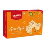 Indiyum Soan Papdi | Ready To Eat Indian Dessert | Festive Sweets | Perfect for Gifting 400g
