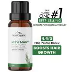 Aravi Organic 100 % Pure And Natural Rosemary Essential Oil for Hair Growth, Hair Fall Control, Hair Nourishment & Strengthens And Skin Care - Rosemary Oil for Women and Men -50 ml