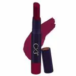CVB C63 Lip Lock No Transfer Matte Lipstick, Waterproof and Full-Pigmented, Transfer-Proof Smudge-Proof Lip Colour (3.8g, Chill Maroon)