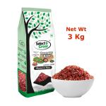 Select Green - Poongar Rice 3Kg - (Women's Rice) - Punkar Arisi - Pungar Chaaval - Red Rice