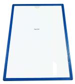 Shining Zon A4 Paper Magnetic Display Pocket File Folder (Pack of 6 Folders Assorted Colors)