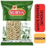 HF, Surya 100g White Pepper Whole