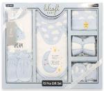 Lilsoft Baby New Born Girls Cotton Clothes 10 Pieces Gift Set
