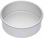 noble foods Microwave Safe Round Shape Aluminium Cake Mould 1 Cavity