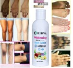 RIBVA Whitening body lotionon SPF15+ Skin Lighten & brightening cream (100 ml.) Pack Of 1