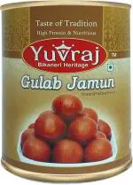 Yuvraj Gulab Jamun Sweets mithai 1 kg Tin Pack