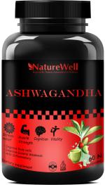 Naturewell Ultra Pure Ashwagandha Extract Capsules Veg, 60 Capsules
