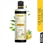 Glocare Olive Oil For Skin, Face, Hair Growth, Body Massage, Pure, Natural & Coldpressed Hair Oil (200 Ml)