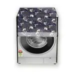 HIZING Waterproof washing machine cover Made for IFB 9 Kg AI Eco Fully Automatic Front Load s (EXECUTIVE MXC 9014) Floral Grey print