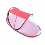 Aim Emporium Polyester Kids Folding Mosquito Repellent Net with Base Cloth ( 0 to 3 Year Baby) Size 110cm x 60cm x 50cm Color White Mosquito Net (White)