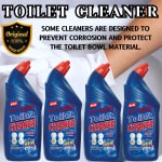 BLISS & BLUSH Toilet Cleaner blue 2Liter Active Oxygen Cleaner Agent All Purpose Cleaning Powder Toilet Bowl Cleaner