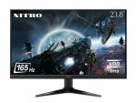 Acer Nitro QG241YS 23.8 inch VA Panel 1920 x 1080 Pixels I 165Hz Refresh Rate I 1 MS VRB Response Time I 2 x HDMI 1 X DP I Stereo Speakers FHD Resolution LCD Gaming Monitor, Black