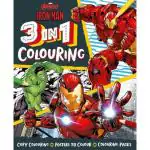 Parragon Publishing India Marvel Iron Man: 3 in 1 Colouring Book