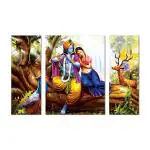 Rangoli Beautiful Radha Krishna Ji Under the Tree Playing Murali Set to Décor your Living Spaces