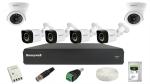 Impact by Honeywell I-Mkit8ch-4 8 Channel 1 Tb Cctv Security Camera Kits (White And Black)