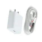 eKus 33Watt Sonic Charge Fast Charger Adapter And Type C Cable Compatible with Xiaomi Mi Redmi A2 /A3- New 2023 Model Charger