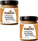 Butterful Cinnamon Almond Butter 400 g (Pack of 2)