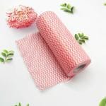 Homeleven Kitchen Reusable Super Absorbent Cleaning Wipes Towel Paper Roll Pack of 1 - Multicolor