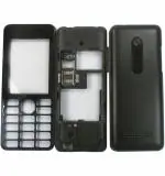 Imbi Black Full Panel For Nokia 206