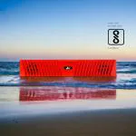JHN SPEAKERS Sound Bar with TV Connect FM Radio, USB Pen Drive Slot and Memory Card Slot, AUX Input Mode Speaker (RED)
