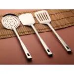 SHINI LIFESTYLE Steel Deep Ladle Karchi |Cooking and Serving Spoon