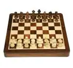 Hamleys Wood Foldable Magnetic Chess Set 5 Years and Up (32 Pieces)