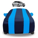Auto Hub Car Cover Compatible with Chevrolet Cruze with Mirror Pockets, Triple Stitched, Navy, Blue, Water Resistant Car Body Cover