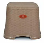 BLUE LEMON PLASTIC BATHROOM STOOL