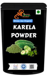 Shree Jee Organic Bittergourd (Karela) powder 100g| Dried bitter gourd powder| karela powder