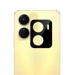 Kite Digital Vivo Y16 [Black] Back Camera Lens Protector Tempered Glass - Full Camera Coverage with Easy Installation Kit