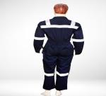 INFORT SAFETY Cotton Coverall made by 100% Cotton, 200 gm - A19