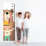 WENS Vinyl Boy With Bear Height Chart Wall Decal 150 cm x 46 cm (WHC2078)