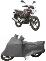 Aamaya Store Grey Two Wheeler Cover For Bajaj Discover 150 S