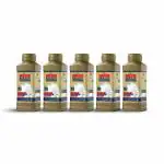 Mr. Shine Linen Magic Liquid Stiffener 500 ml | Pure Linen, Linen Cotton, Cotton | Upto 5x Brighter | Long Lasting Stiff & Fragrance (Pack of 5)