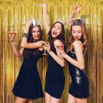 FANEX Golden Frill Airwalker Decoration (Pack of 4)