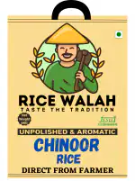 Ricewalah Chinoor Rice | 10kg | Unpolished Rice | Aged Rice | Direct From Fsrmers