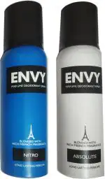 Envy Nitro Deodorant Spray, Absolute Deodorant Spray Deodorant Spray, 120 Ml (Pack Of 2)
