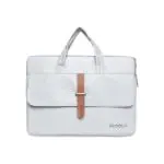 Probus 13.3 Inch Flap PU Leather Laptop Sleeve - Laptop Sleeve/Cover  (Grey, 13.3 inch)