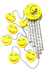 Buyab Factory Silver, Blue Aluminium Positive Energy Windchime M-Bf-624 - 25 Inch