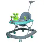 Dash Star Musical Activity Walker With Parent Rod (Green)